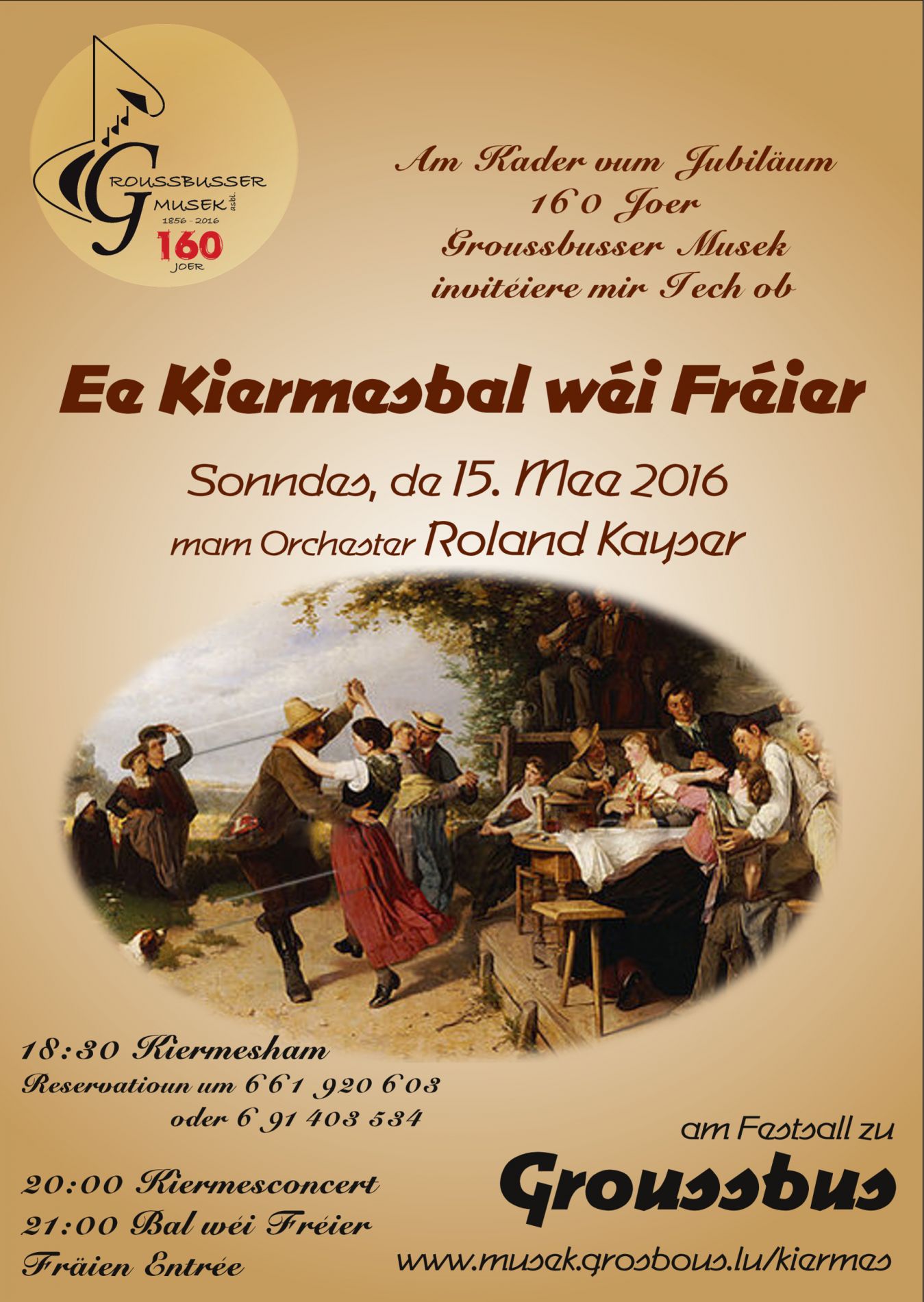 Affiche Kiermesbal