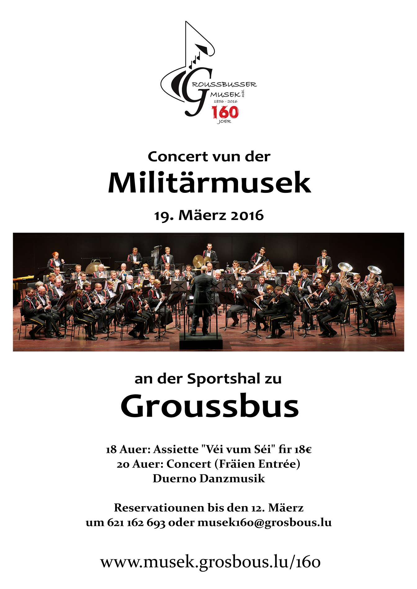 Affiche Militärmusek